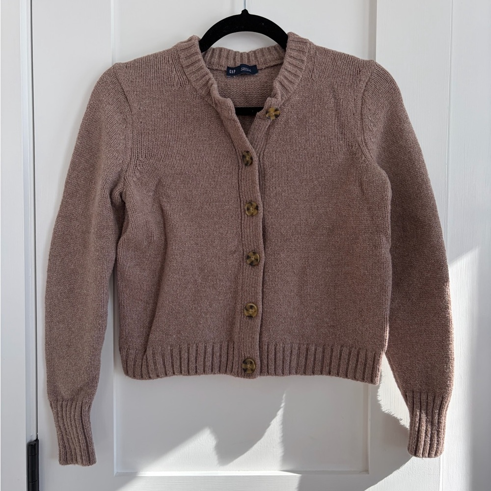 GAP Women’s Super Soft Cardigan Tan Size PXS